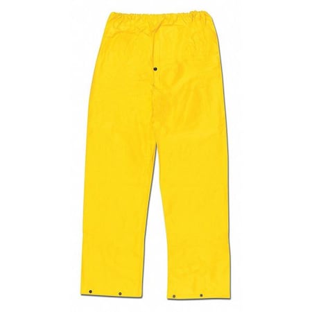 Cyclone .35Mm Pvc Nylon Pvc Elastic W,L, PVC/Nylon, 31" Inseam, 48" Waist, Yellow, L