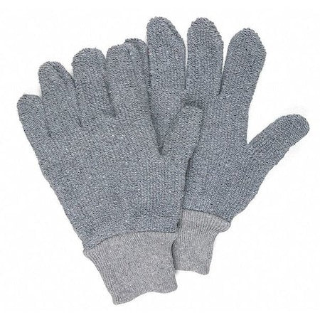 9422K Standard Weight 22Oz Knit Wrist Gray, PK12, Not Rated Max Temp., Knit Cuff Gray, S ( 7 ), 12 Pack