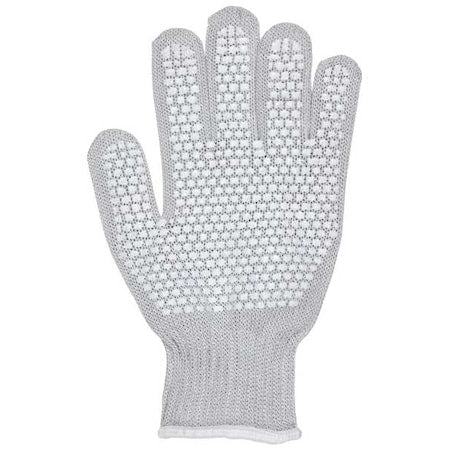 Cut Resistant Coated Gloves, Cut Level A9 ,Dotted ,PVC ,Smooth ,XS