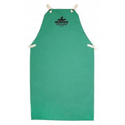 Welding Apron, Cotton, 9 oz, 36 in Length, Green, 24 x 42 in