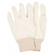 Knit Gloves, Back: White, Large, 12 PK