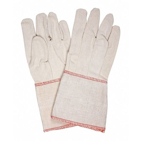 Knit Gloves, Back: Natural, Large, 12 PK
