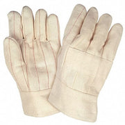 Hot Mill Reg Weight 2 1 2 Band Top,PK12, Band Top Cuff Back: Natural, Large, 12 PK
