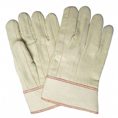 Knit Gloves, Back: Natural, S, 12 PK