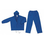 Challenger .18Mm Pvc Nylon Suit 2 Pc,2XL, PVC/Nylon, Blue, 2XL