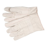 Hot Mill 9128 Knit Gloves, 605  Degrees F Max Temp., Straight Cuff Beige, L, 12 PK