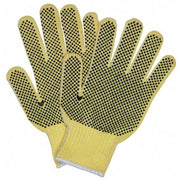 Cut Resistant Coated Gloves, Cut Level A2 ,Dotted ,PVC ,Dotted ,XL 12 PK