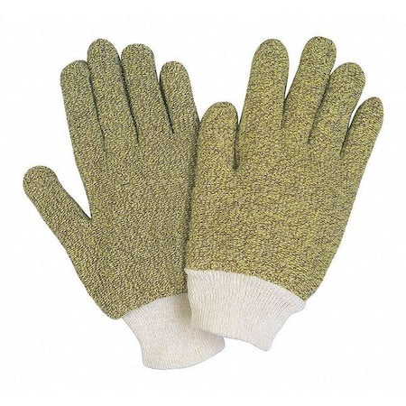 Cut Pro(R) 9430K Reg Weight Terry Kevlar Brown Cotto, PK12, 500 Degrees F Max Temp., Knit Cuff