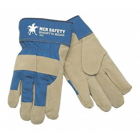 Leather Gloves, L 12 PK