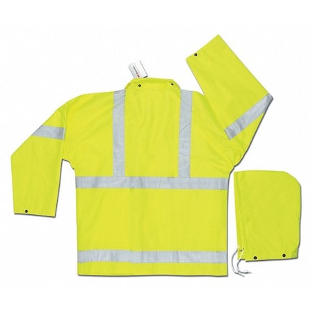 Luminator .38Mm Pvc Poly Suit 3 Pc,4XL, PVC/Polyester, 4Xl
