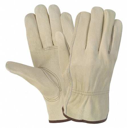 Leather Gloves, L 12 PK
