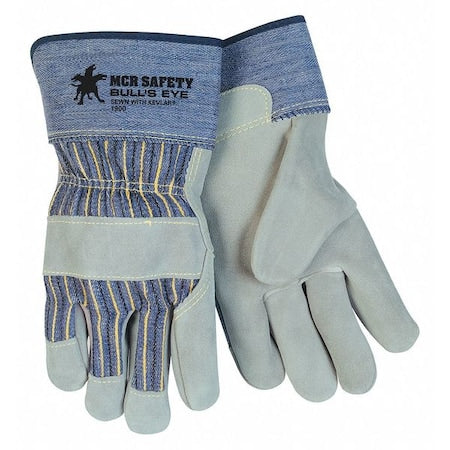 Bull S Eye Leather Palm W Kevlar,PK12