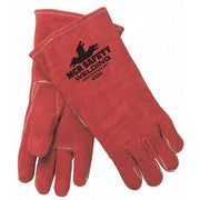 Welding Welding Gloves, Gauntlet Cuff, Straight Thumb, Premium Cowhide, XL, 12 PK