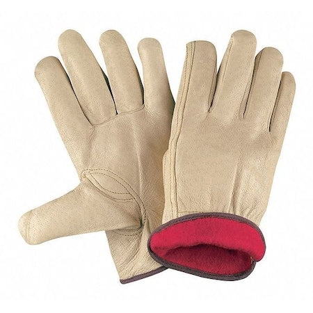 Leather Gloves, M 12 PK