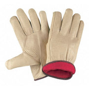 Pigskin Driver Red Fleece Lined, S, PK12