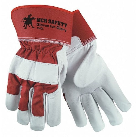 Leather Gloves, L, 12 PK