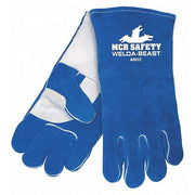 Welda Beast Welding Gloves, Gauntlet Cuff, Wing Thumb, Premium Cowhide, XL, 12 PK