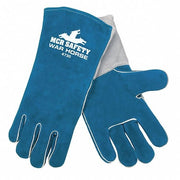 War Horse Welding Gloves, Gauntlet Cuff, Wing Thumb, Premium Cowhide, XL, 12 PK