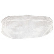 Disposable Sleeve, 18 1/2 in Length, 9 mil Thick, Serged Seam, White, 200 PK