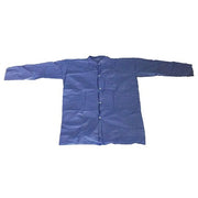 Condor Disposable Lab Coat, Polypropylene, Snaps Closure, Blue, 4XL, 25 PK