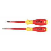 Insulated Screwdriver Set,Slotted/Phillips,2 pcs