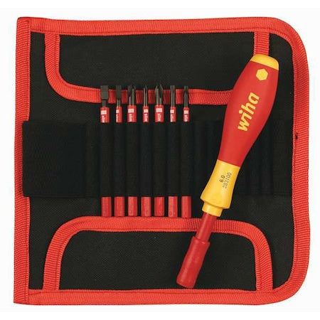 Phillips, Slotted, Torx(R), Xeno Bit 2 3/4 in, Drive Size: 1/4 in , Num. of pieces:9