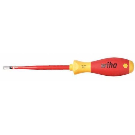 Insulated Slotted Screwdriver 9/64 in Round