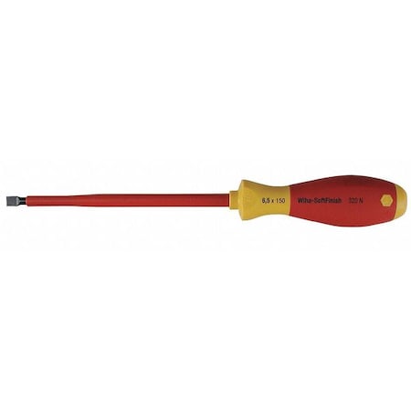 Insulated Slotted Screwdriver 3/16 in Round
