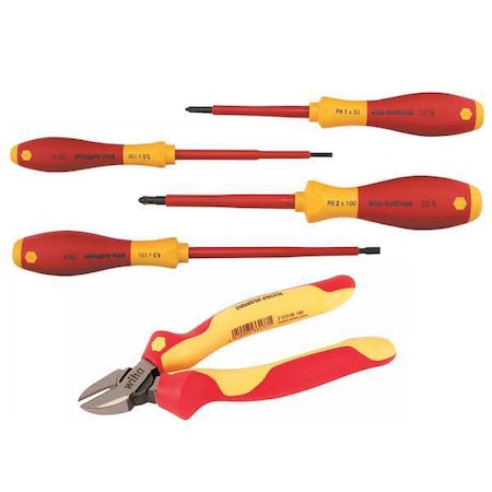 Insulated Tool Set,5 pc.