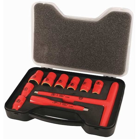 Insulated Socket Set,10 pc.