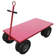 Wagon Truck,Flush Deck,30x60,Cap 2500 Lb