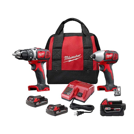 M18 Cordless LITHIUM-ION 2-Tool Combo Kit + M18 XC5.0 Battery