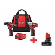 M12 Cordless 2-Tool Combo Kit + M12 XC6.0 Battery