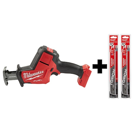M18 FUEL HACKZALL + 9" 8TPI The TORCH w/ CARBIDE TEETH Combo 10-Pack