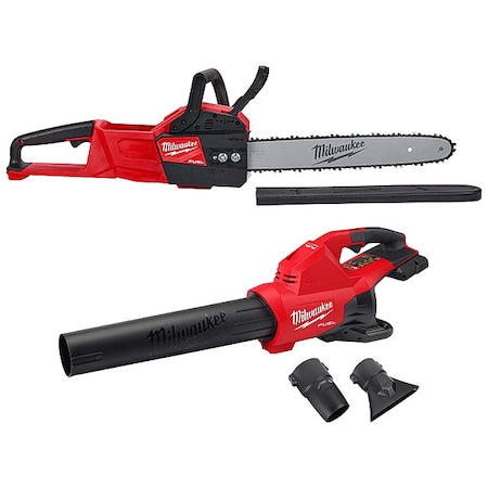 M18 FUEL 16" Chainsaw + M18 FUEL Dual Battery Blower