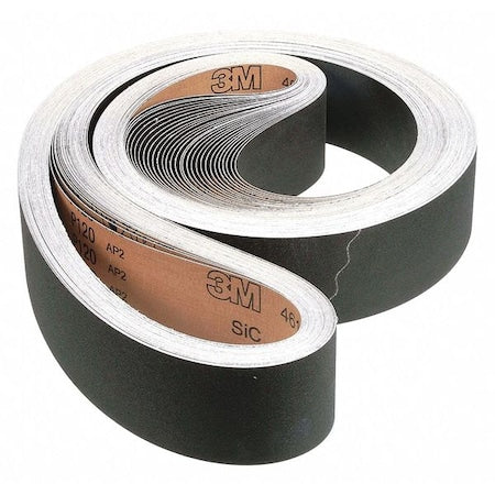 Cloth Belt 461F, 3-1/2inx132in P120 Xf-W, PK50