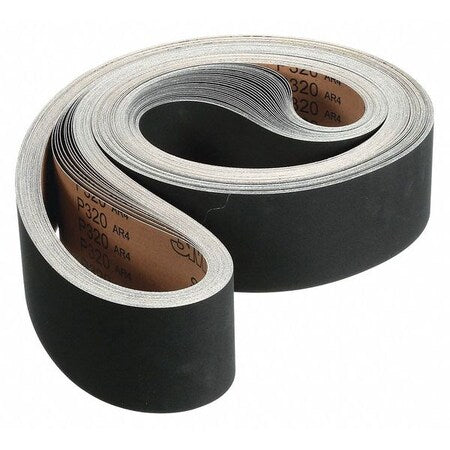 Cloth Belt 461F, 4 In x132 In P320 Xf-We, PK50