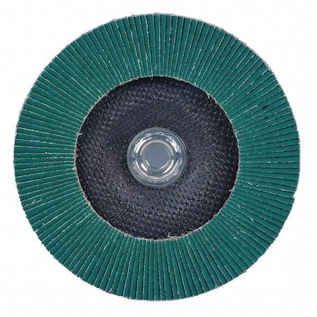 Flap Disc 577F, T29 Giant 4-1/2inx5/8-11, PK10
