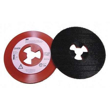 Hook And Loop Disc Face Plate, 20439, 7, PK10