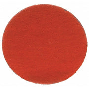 Roloc Disc Tsm 777F,2", P100 Yf-Wt, PK200, Closed Coat, Ceramic, P100 Grit, Orange