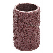 Sanding Belt, 1/2" W, 1" L, Closed Coat, Aluminum Oxide, 36 Grit, Brown