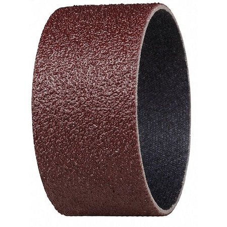 Sanding Belt, 2" W, 1-1/2" L, Closed Coat, Aluminum Oxide, 36 Grit, Brown