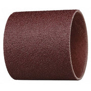 Sanding Belt, 2" W, 2" L, Closed Coat, Aluminum Oxide, 50 Grit, Brown
