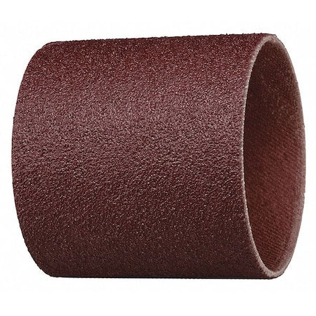 Sanding Belt, 2" W, 2" L, Closed Coat, Aluminum Oxide, 50 Grit, Brown