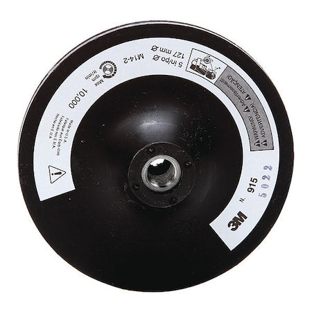 Disc Pad Holder 915, 5inx1/8inx3/8 in M14-2.0 Internal, 1/pk