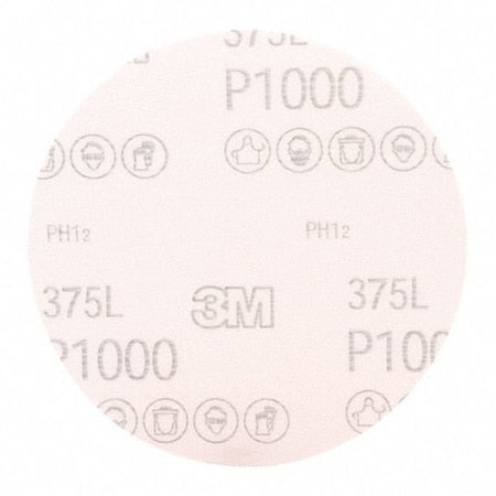 Hookit Film Disc 375L, 5 x NH P1000, 50/inner 250/pk