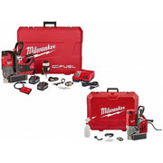 Magnetic Drill and Electromagnetic Drill Kit, 18V DC, (1) 8 Ah Battery Included