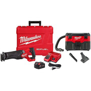 M18 2-Gallon Wet/Dry Vacuum + M18 FUEL SAWZALL Recip Saw - 1 Battery XC5.0 Kit