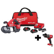 M18 FUEL 1/2" Hammer Drill/Driver + M18 FUEL Compact Band Saw Kit
