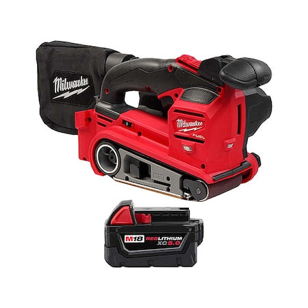 M18 FUEL 3" x 18" Belt Sander + M18 XC5.0 Battery